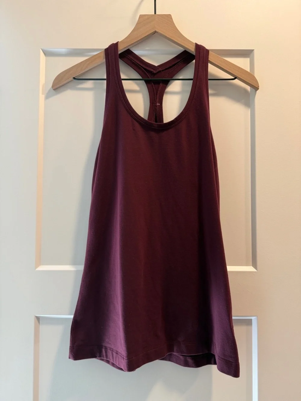 lululemon athletica Women's Racerback Muscle Tee in Deep Plum - Picture 1 of 3
